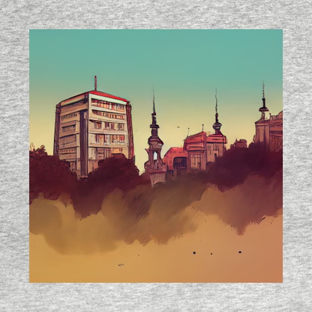 Bucharest | Comics Style by ComicsFactory